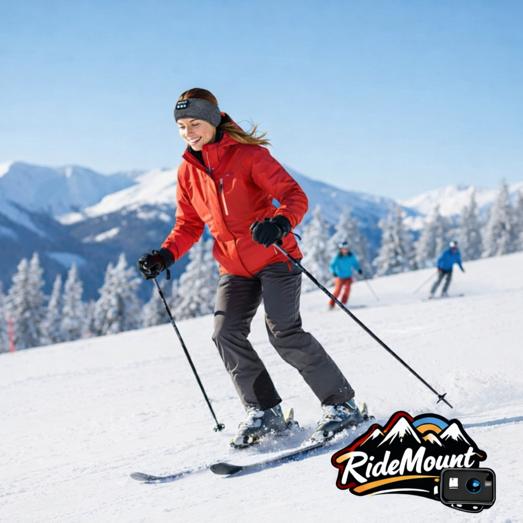 RideMount Ski Tunes® – Bluetooth Audio Headband