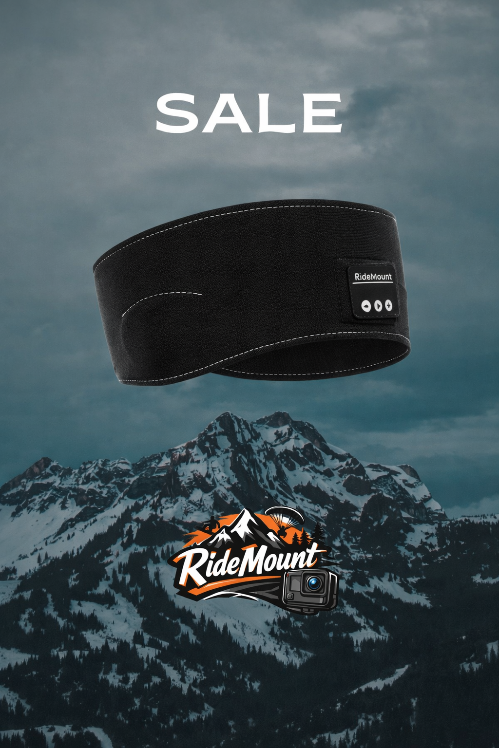 RideMount Ski Tunes® – Bluetooth Audio Headband